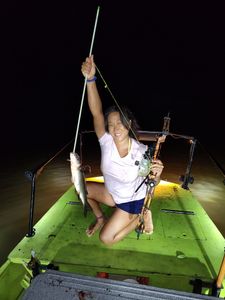 One angler fishing in FL