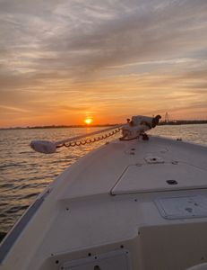 Beautiful sunset after a sunset charter, great fish and great sunsets
