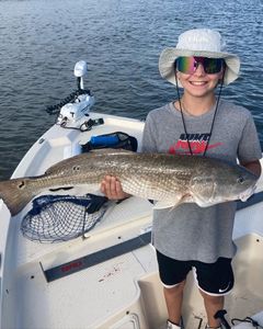 Redfish caught in SC while fishing on tours