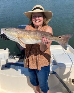 Redfish caught in Mount Pleasant
