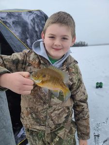 One angler fishing in Wisconsin Rapids