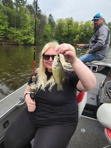 Two anglers fishing in Wisconsin