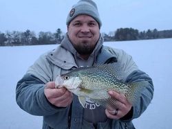 Crappie fish caught in Wisconsin Rapids