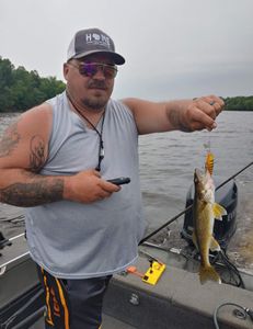 Angler fishing in Wisconsin