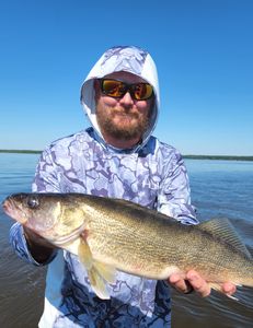 Angler fishing in Wisconsin Rapids