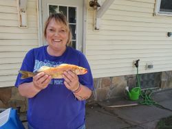Angler fishing in Wisconsin