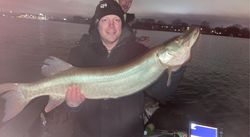 Muskellunge Caught While Fishing in Wisconsin Rapids