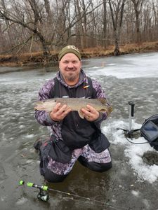 A Northern Pike fish caught in WI