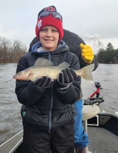 Angler with 13-inch fish caught in WI