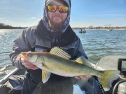 Walleye fish caught in WI