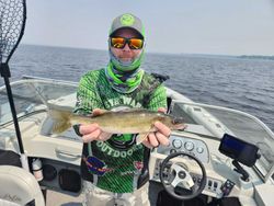 Walleye fish caught in WI