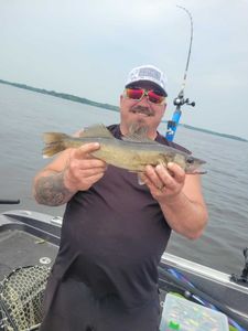 Walleye caught while fishing in Wisconsin Rapids