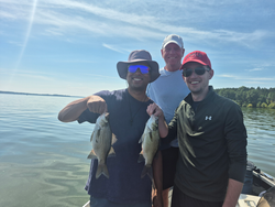 Nice wipers using jigging and trolling techniques today!