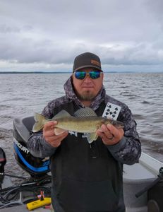 Walleye fish caught in WI