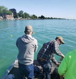 Beautiful Day to Fish Lake St Clair