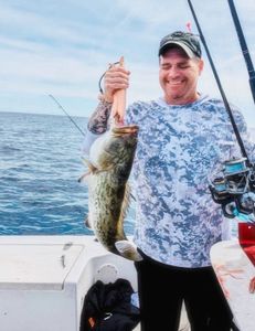 Angler with a fish in NC