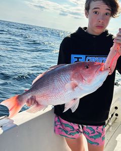 A white grunt fish caught while fishing in Leland