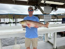 Redfish caught by angler in Pensacola