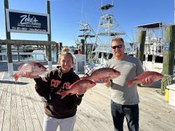 3 people fishing in Florida