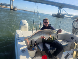 Calm day on the water with a few good catches.