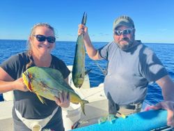 Two people fishing in Sebastian, Florida