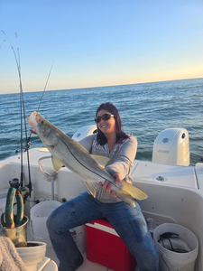 Reeling in the good times on the open waters.