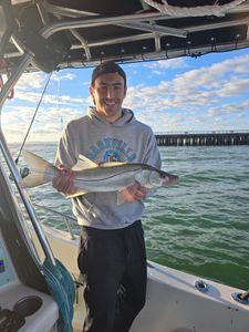 Snook fish caught on fishing tour in Sebastian