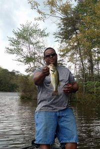 Nature and fishing unite on the Potomac River