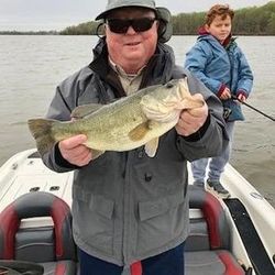 Two people fishing in VA