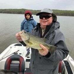 Smallmouth Bass, 42-inch, fishing in King George