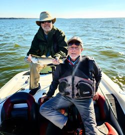 Striped bass caught while fishing in VA