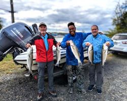 4 caught fish in a fishing outing in VA