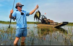 One angler fishing in FL