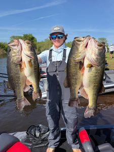 Trophy-sized Florida, Smallmouth, and Largemouth Bass caught while fishing in FL