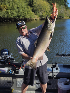 Chinook Salmon caught fishing in OR