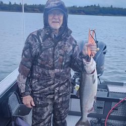Chinook salmon caught fishing in OR