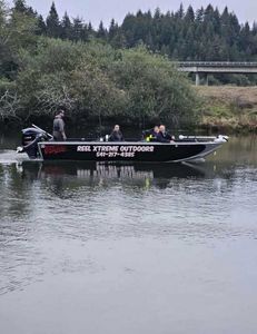 Three people fishing in OR