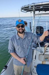 Lone angler fishing in Florida