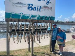 Catches Of The Day In Rockport, TX
