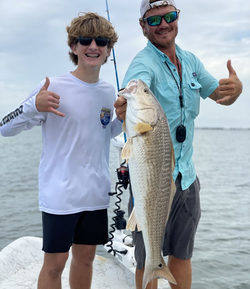 A pair of anglers fishing in TX