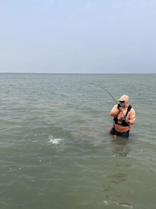 Angler fishing in Texas