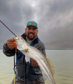 Angler fishing in Corpus Christi