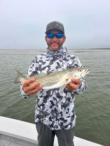 Speckled trout catch from Corpus Christi TX fishing trip