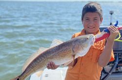 A redfish caught in Corpus Christi