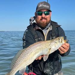 Spotted Weakfish caught in Corpus Christi