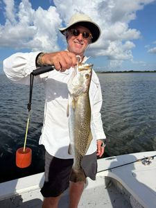 Spotted Weakfish caught in Corpus Christi