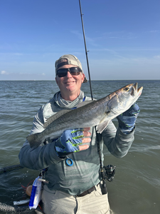 Clearing skies and light tackle: the perfect recipe for Spotted Weakfish!