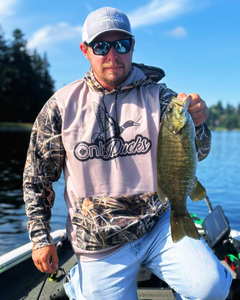 Two people fishing at the scenic Port Orchard location