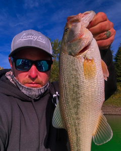 Angler with a 15-inch fish in Port Orchard