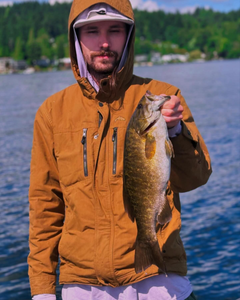 A single angler fishing in WA
